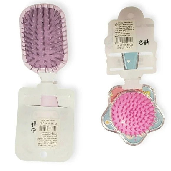 LaBuBu Kids Hair Paddle Brush Receive 8 Total - Picture 3 of 3